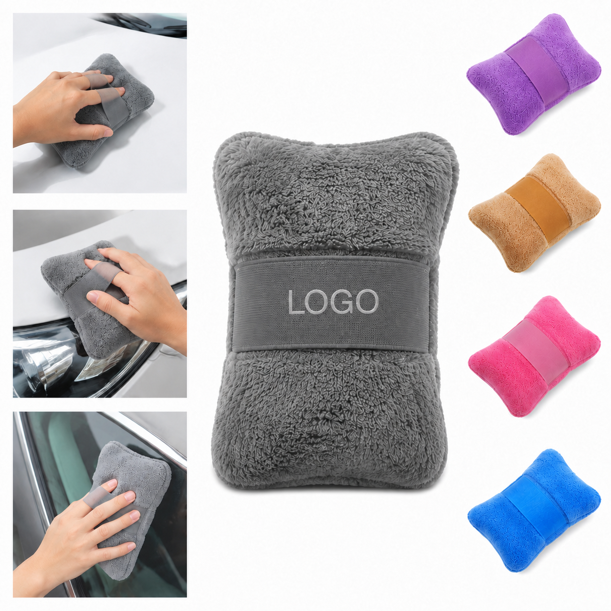 Multi-Function Car Cleaning Mitt