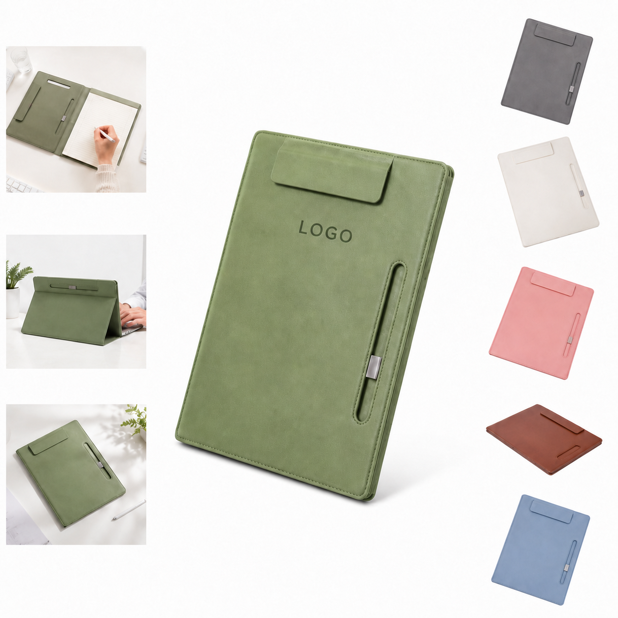 Leatherette A4 Writing Clipboard