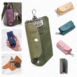 Genuine Leather Key Holder Pouch