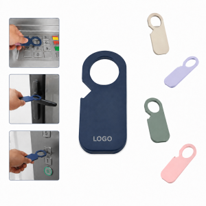 Multi-Color Touch-Free Door Opener and Keypad Tool