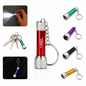 PocketBeam LED Flashlight Keychain