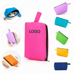 Durable Zip-Closure Canvas Pencil Pouch